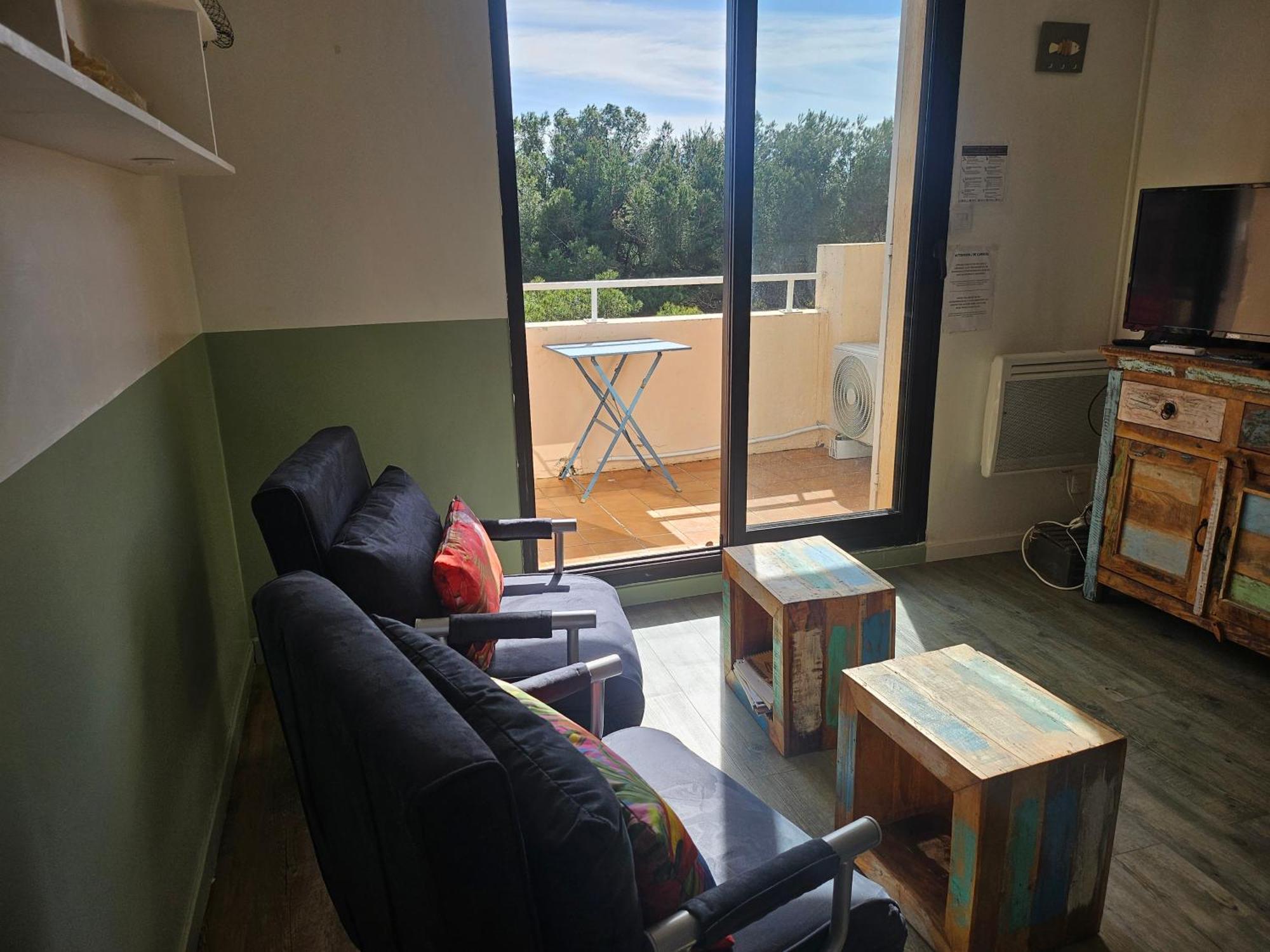 Domaine De La Coudouliere, T2 Climatise Terrasse Vue Sans Vis A Vis A 100m Apartment Six-Fours-les-Plages